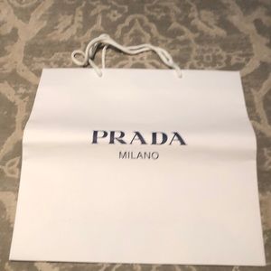 Prada shopping bag